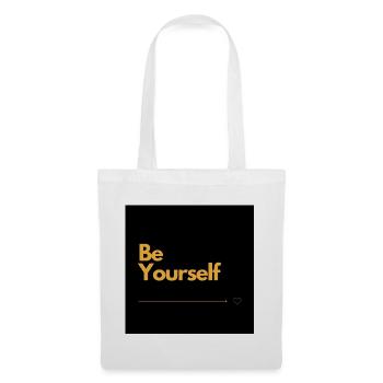 BE YOURSELF Selbstliebe - Stoffbeutel - Weiß - Vorne