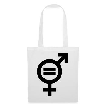Gender Equality Symbol Emancipation Equality - Tote Bag - white - Front