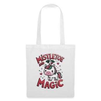 Mistletoe And Magic - Tote Bag - white - Front
