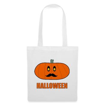 HALLOWEEN. KÜRBIS. HALLOWEEN-KÜRBIS - Stoffbeutel - Weiß - Vorne