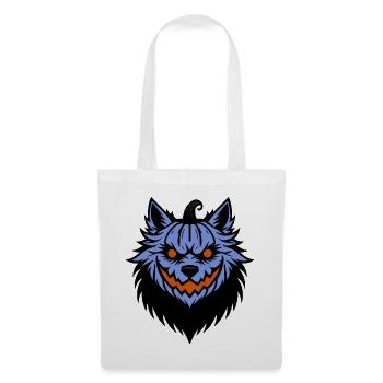 Der Werwolf-Kürbis-Hybrid - Stoffbeutel - Weiß - Vorne