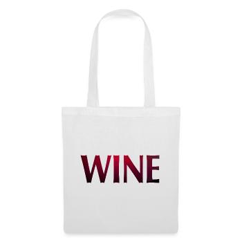 WINE - Stoffbeutel - Weiß - Vorne