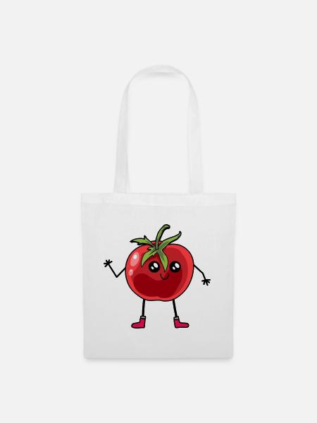 Tomate Tomaten Koch Köchin Köche - Stoffbeutel - Weiß