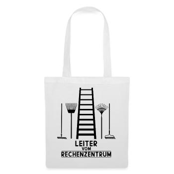 LEITER VOM RECHENZENTRUM - Stoffbeutel - Weiß - Vorne