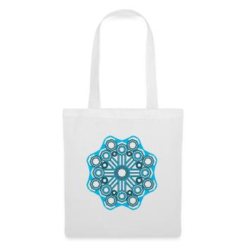 Sacred Geometry Psychedelic Goa - Stoffbeutel - Weiß - Vorne
