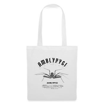 Geißelspinne - Amblypygi - Stoffbeutel - Weiß - Vorne