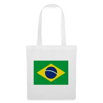 Brazilien - Stoffbeutel - Weiß - Vorne