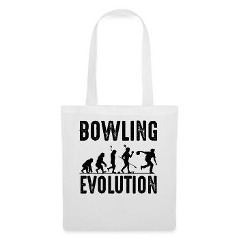 Bowling - Sac en tissu - blanc - Devant
