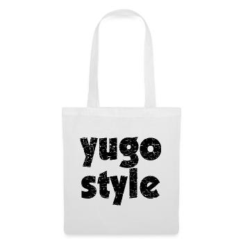 yugo style - united style of Balkan - Tote Bag - white - Front