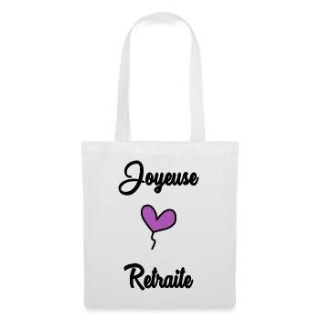 COLLEGUE. DEPART. RETRAITE - Sac en tissu - blanc - Devant