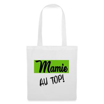 OMA. MUTTERTAG. ALLES GUTE ZUM OMA-TAG. ICH LIEBE DICH - Stoffbeutel - Weiß - Vorne