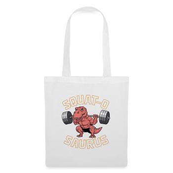 Squat-O Saurus - Tote Bag - white - Front