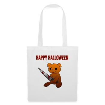 Halloween Horror - Stoffbeutel - Weiß - Vorne