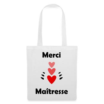 MISTRESS. THANK YOU. THANK YOU MISTRESS. GIFT - Tote Bag - white - Front