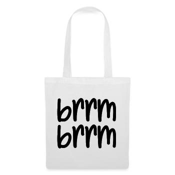 brrm brrm - Tote Bag - white - Front