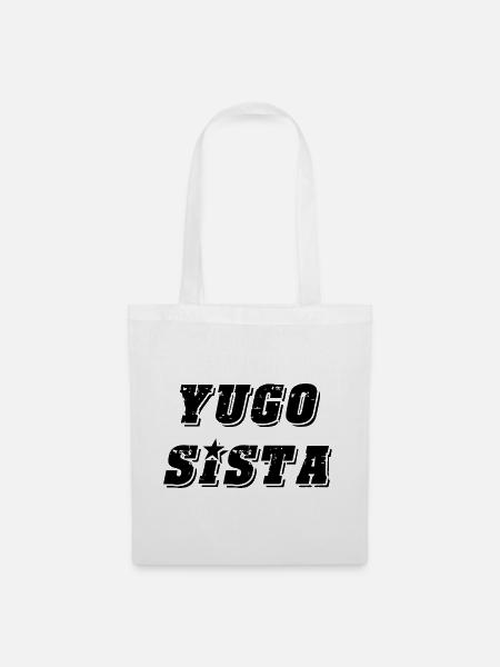 Yugo sista - united style of Balkan - Stoffbeutel - Weiß