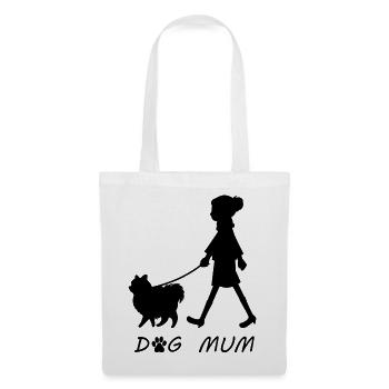 Dog Mum - Stoffbeutel - Weiß - Vorne