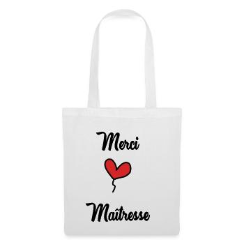 THANK YOU. MISTRESS - Tote Bag - white - Front