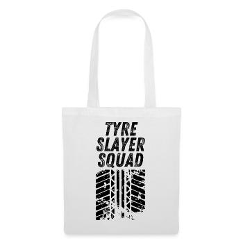 Tyre Slayer Squad - Tote Bag - white - Front