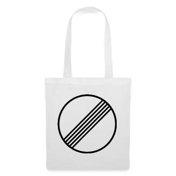 MINIMAL ILLIMITÉ par Unlimited Apparel - Sac en tissu - blanc - Devant