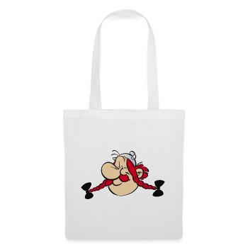Asterix & Obelix - Obelix Gesicht - Stoffbeutel - Weiß - Vorne