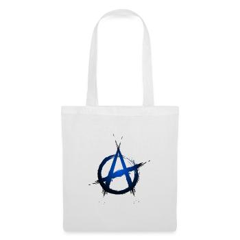 Anarchie Symbol - Stoffbeutel - Weiß - Vorne