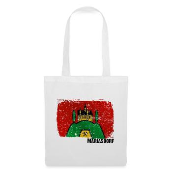 the market town of Mariasdorf in southern Burgenland - Tote Bag - white - Front