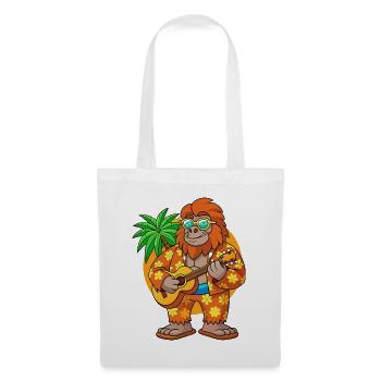 Lustige Bigfoot Cartoon Sommer Strand Sonnenbrille - Stoffbeutel - Weiß - Vorne