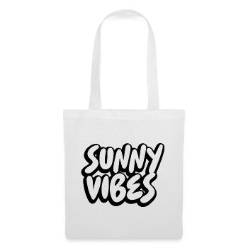 SUNNY VIBES - Tote Bag - white - Front