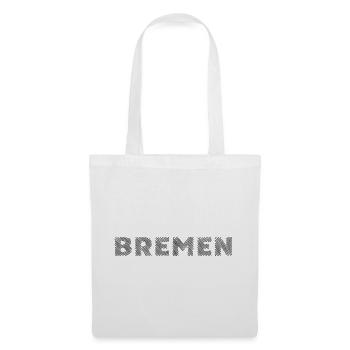 Bremen Germany Hanseatic City Hatching lettering - Tote Bag - white - Front