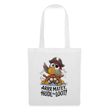 Hodl Le Butin ! - Sac en tissu - blanc - Devant