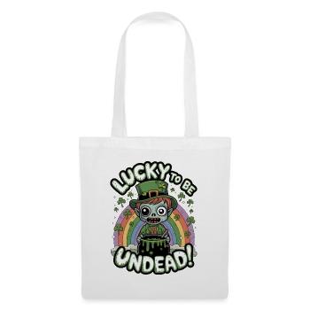 Lucky To Be Undead! - Tote Bag - white - Front