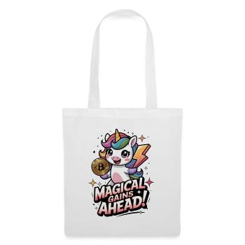 Magical Gains Ahead! - Tote Bag - white - Front