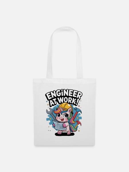 Ingénieur au travail ! - Sac en tissu - blanc