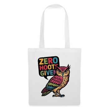Zero Hoots Given - Tote Bag - white - Front