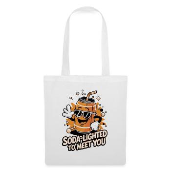 Soda-Lighted To Meet You - Tote Bag - white - Front