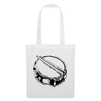 Snare - Drum - Percussion - Musique - Sac en tissu - blanc - Devant
