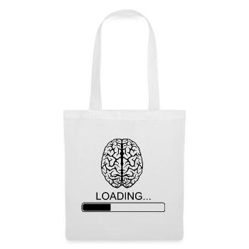 Brain Sayings Funny Funny Breakfast Joke - Tote Bag - white - Front