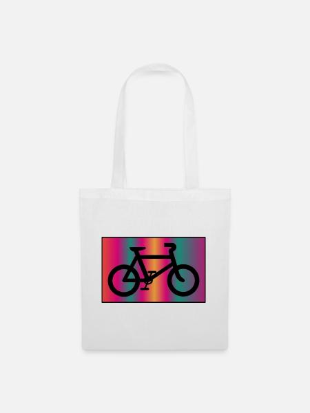 FAHRRAD - Stoffbeutel - Weiß