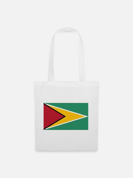 Guyana - Stoffbeutel - Weiß