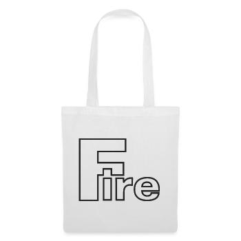 Fire - Stoffbeutel - Weiß - Vorne