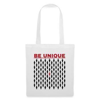 Soyez unique dans la foule - Sac en tissu - blanc - Devant
