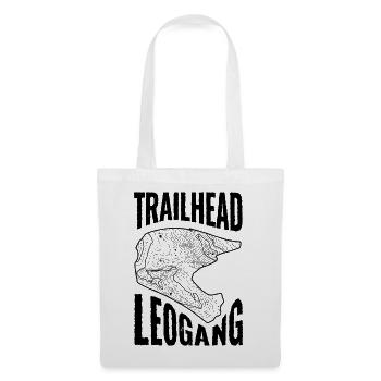 Mountainbike T-Shirt Trailhead Leogang - Stoffbeutel - Weiß - Vorne