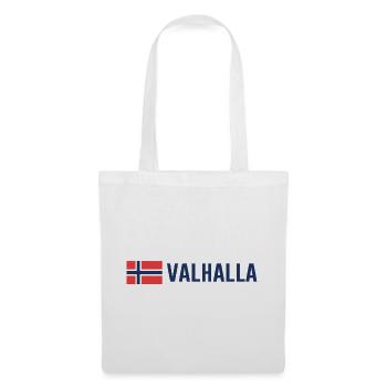 walhalla Wikinger Norwegen Odin - Stoffbeutel - Weiß - Vorne