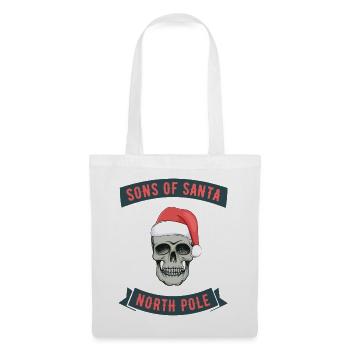 SONS OF SANTA NORTH POLE - Stoffbeutel - Weiß - Vorne