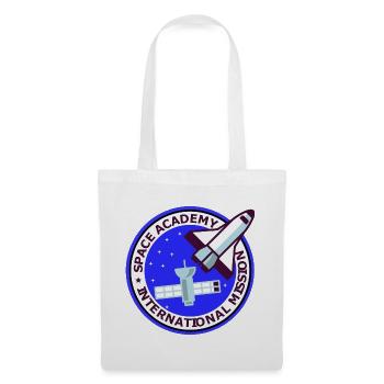 Space Academy International bleu Vintage - Stoffbeutel - Weiß - Vorne