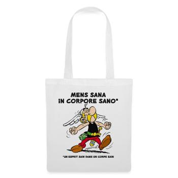 Asterix – Ein gesunder Geist in einem gesunden Körper - Stoffbeutel - Weiß - Vorne
