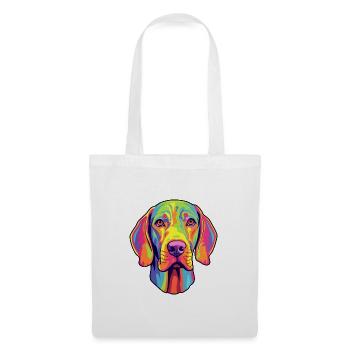 Plott Hund Hund Rasse Cartoon Kawaii Illustration - Stoffbeutel - Weiß - Vorne