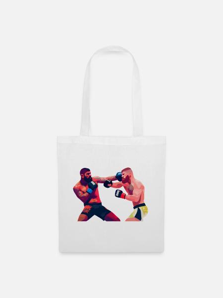 MMA Kampfzone - Stoffbeutel - Weiß