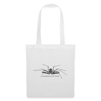 Geißelspinne - Amblypygi - Stoffbeutel - Weiß - Vorne